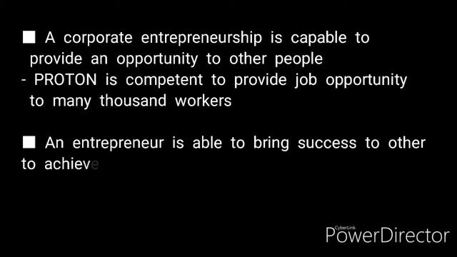 Corporate Entrepreneurship Group 1 - PROTON  BERHAD