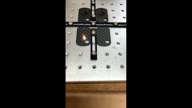 Engraving Carbon Fiber with 50 Watt Raycus Fiber Laser смотреть онлайн