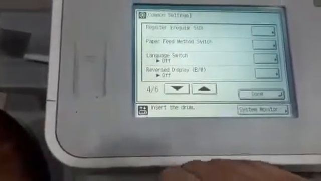 Canon Ir2525 How To Change Language 2535 2530 2520 2535 2545