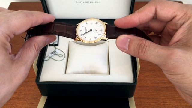 Frederique Constant Slimline Watch смотреть онлайн