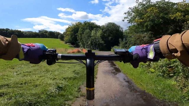 KUKIRIN V1 PRO Electric Bike UK // My First Ride // Ebike VLOG