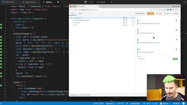 TDD with Wallaby.js Part 2 смотреть онлайн