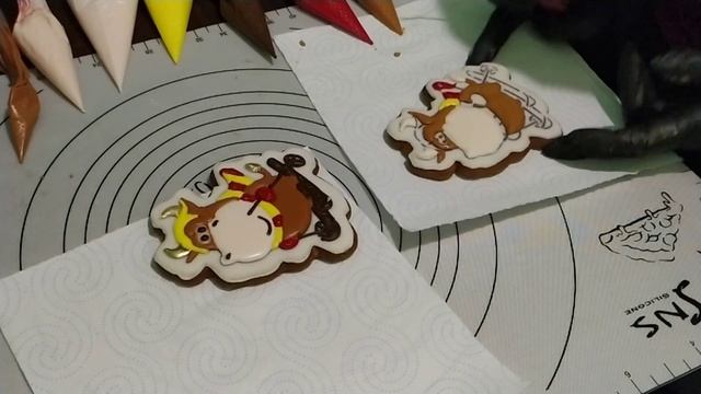 Оформлення пряників ( частина 3 ) смотреть онлайн