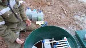 Монтаж септика Екатеринбург .  Обзор станции УБО GLOSEN 5 П МИНИ.