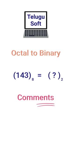 Octal To Binary Challenge #shorts