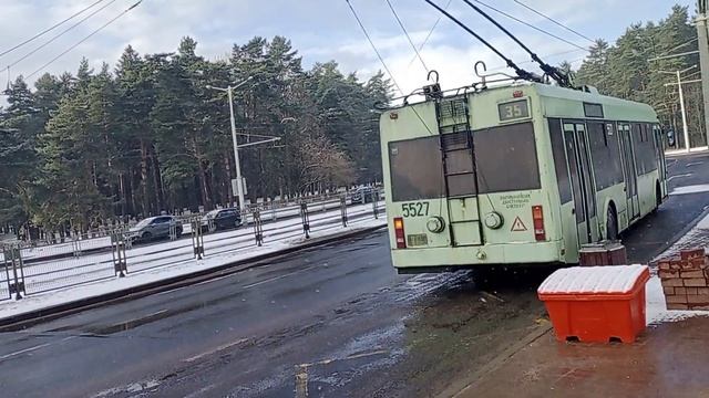 БКМ 321 "Учебный" №5527 по 35 марш. Ост.Ст.м.Партизанская смотреть онлайн