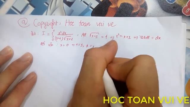 Solving math Method of finding function integral x ^ 2dx / a HOC TOAN VUI VE смотреть онлайн