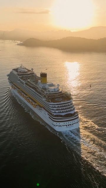 Costa Diadema T III #cruise #costacruzeiros #cruiseship #Costadiadema #navy #portodesantos #viagem смотреть онлайн