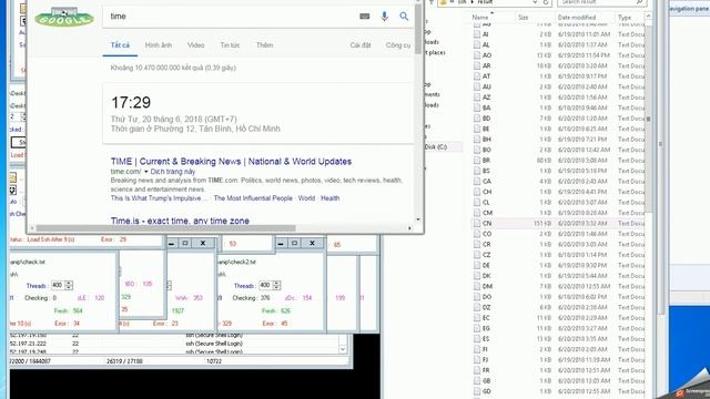 Tool Scan SSH + Web Server