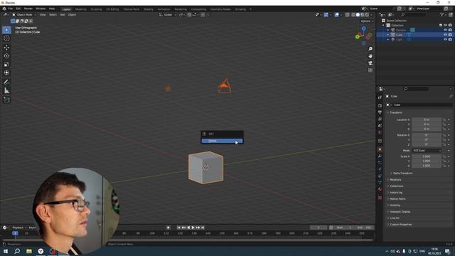Blender для новичков, учимся создавать 3d модели — Урок №1 смотреть онлайн
