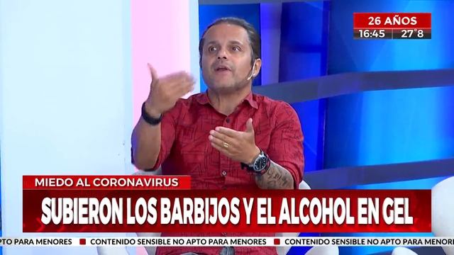 Miedo al coronavirus: subieron los barbijos y el alcohol en gel смотреть онлайн
