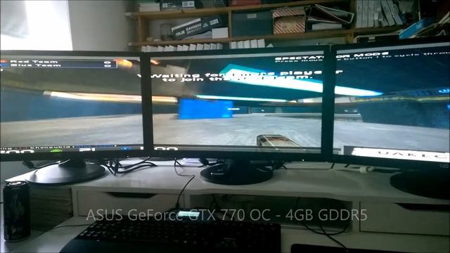 3 x 144 hz monitors 5760x1080 ( HD ) смотреть онлайн