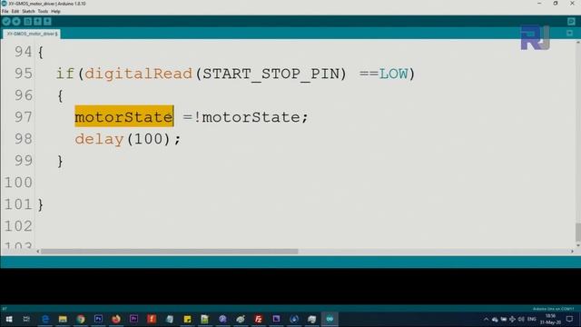 Control DC Motor 4V to 60V 10A using XY-GMOS MOSFET Switch module and Arduino смотреть онлайн
