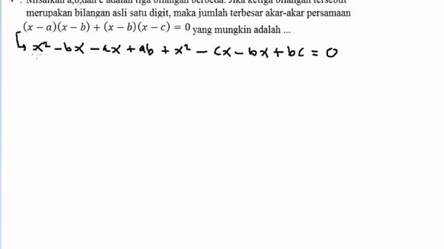 Soal persiapan KSN SMA 2021 : Persamaan Suku Banyak/Polinom (4) смотреть онлайн