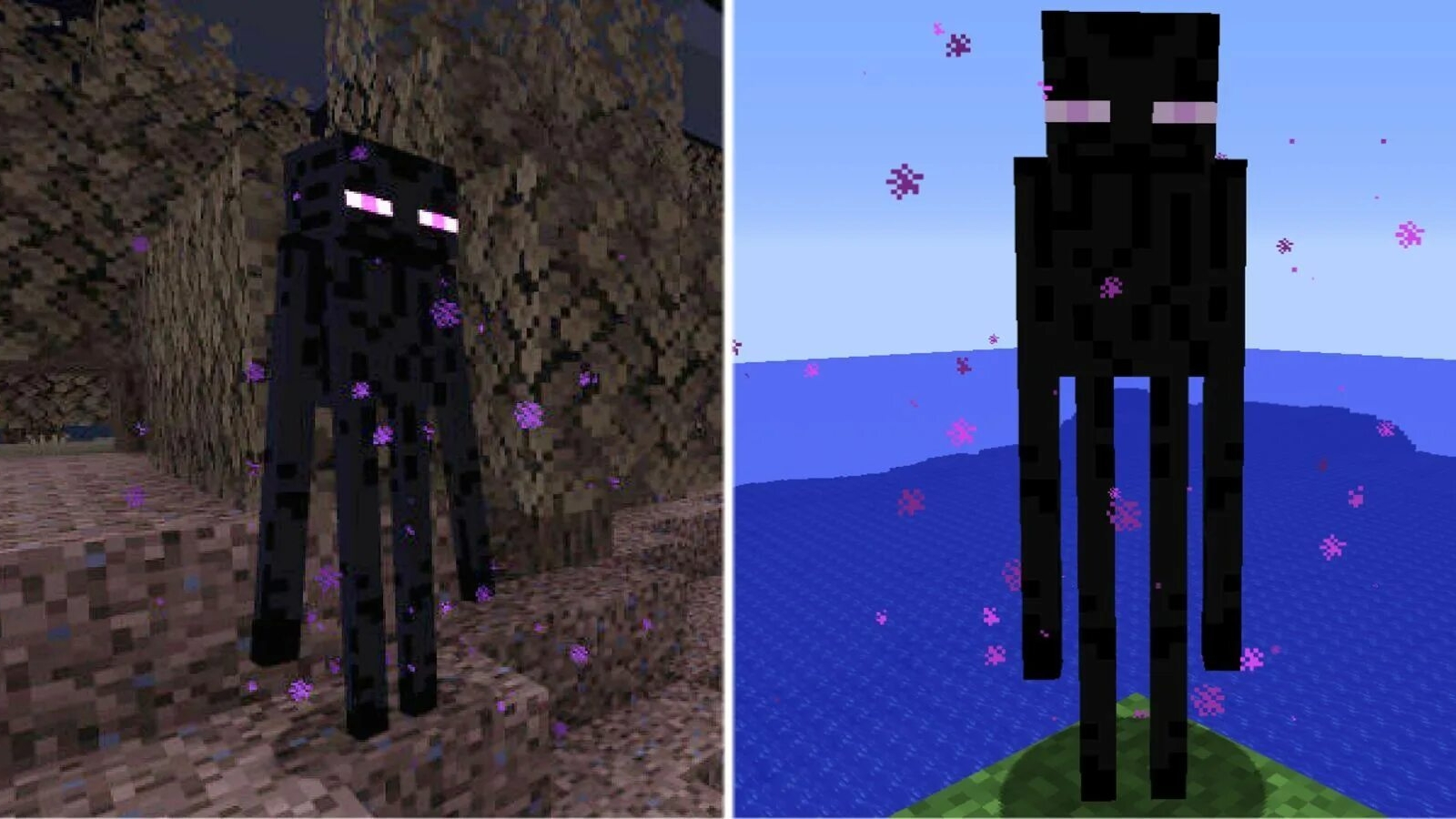 КАК ВИДИТ ЭНДЕРМЕН В МАЙНКРАФТЕ смотреть онлайн