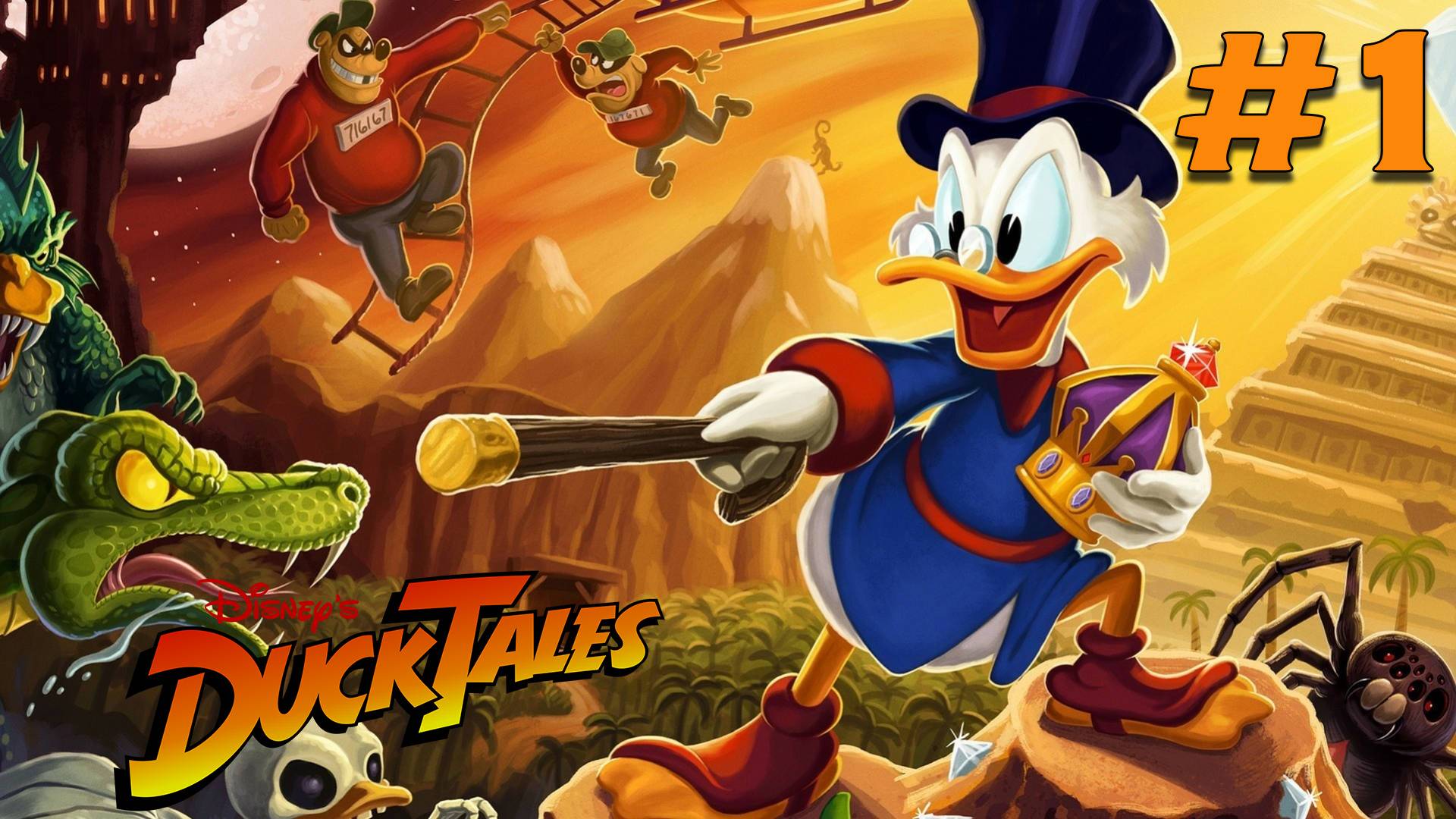 DuckTales: Remastered. Прохождение игры утиные истории #1 смотреть онлайн