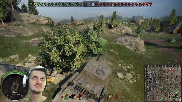 World of tanks Ps4(Сбиваем звезды) смотреть онлайн