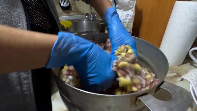 Традиционное Крымско татарское блюдо ХАНУМ. смотреть онлайн