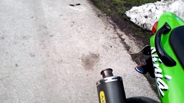 Kawasaki ZX-9r Arrow sound смотреть онлайн