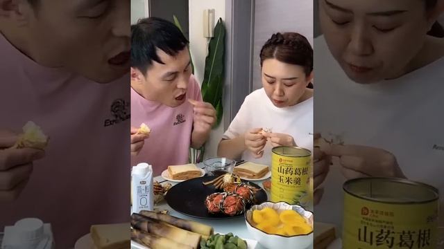 Most Unique Husband And Wife Eating Show 2022