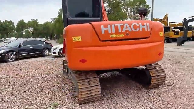Used Hitachi ZX70 Mini Excavator смотреть онлайн