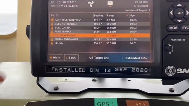 Checking AIS If AIS SART test success not showing смотреть онлайн