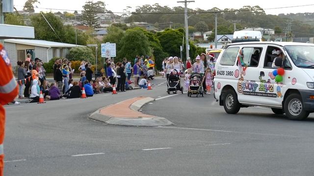 Somerset Christmas Parade, Tasmania, Australia, Dec 4, 2015 смотреть онлайн