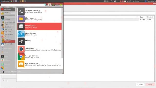 Compiz effects on Antergos смотреть онлайн