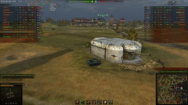 World of Tanks: Type 64 Ace Tanker, 1492 Base XP, 7 Kills, 2960 Damage смотреть онлайн