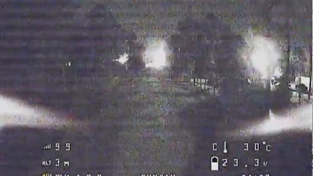 RunCam Night Eagle 3  Christmas  Night No Moon Light ( Rush Tank Mini 800mw VTX ) Where's SANTA