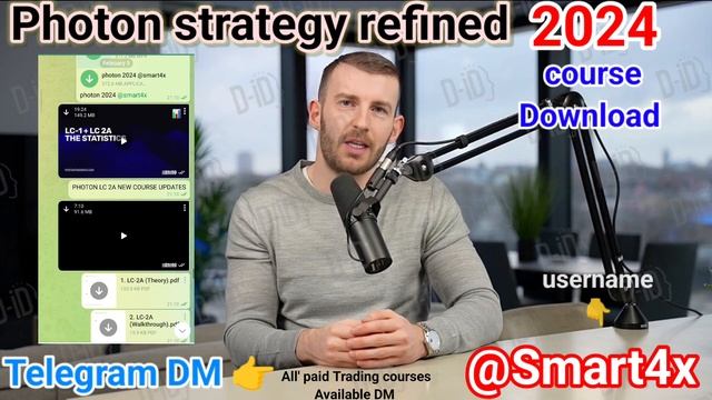 Photon trading course 2024 free download. photon strategy refined 2024, photon course 2024 download смотреть онлайн