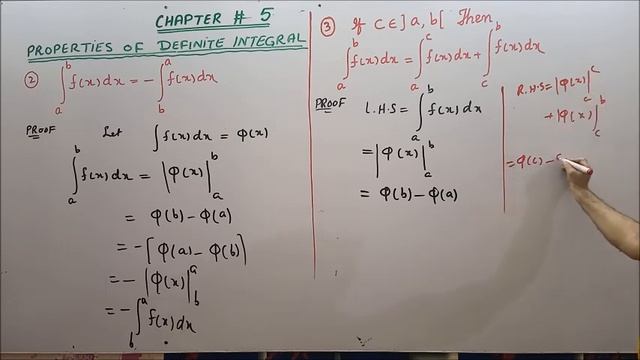 Ch# 5|The Definite Integral Definition and Properties |Calculus by SM Yusuf Lec1 in Hindi/urdu смотреть онлайн