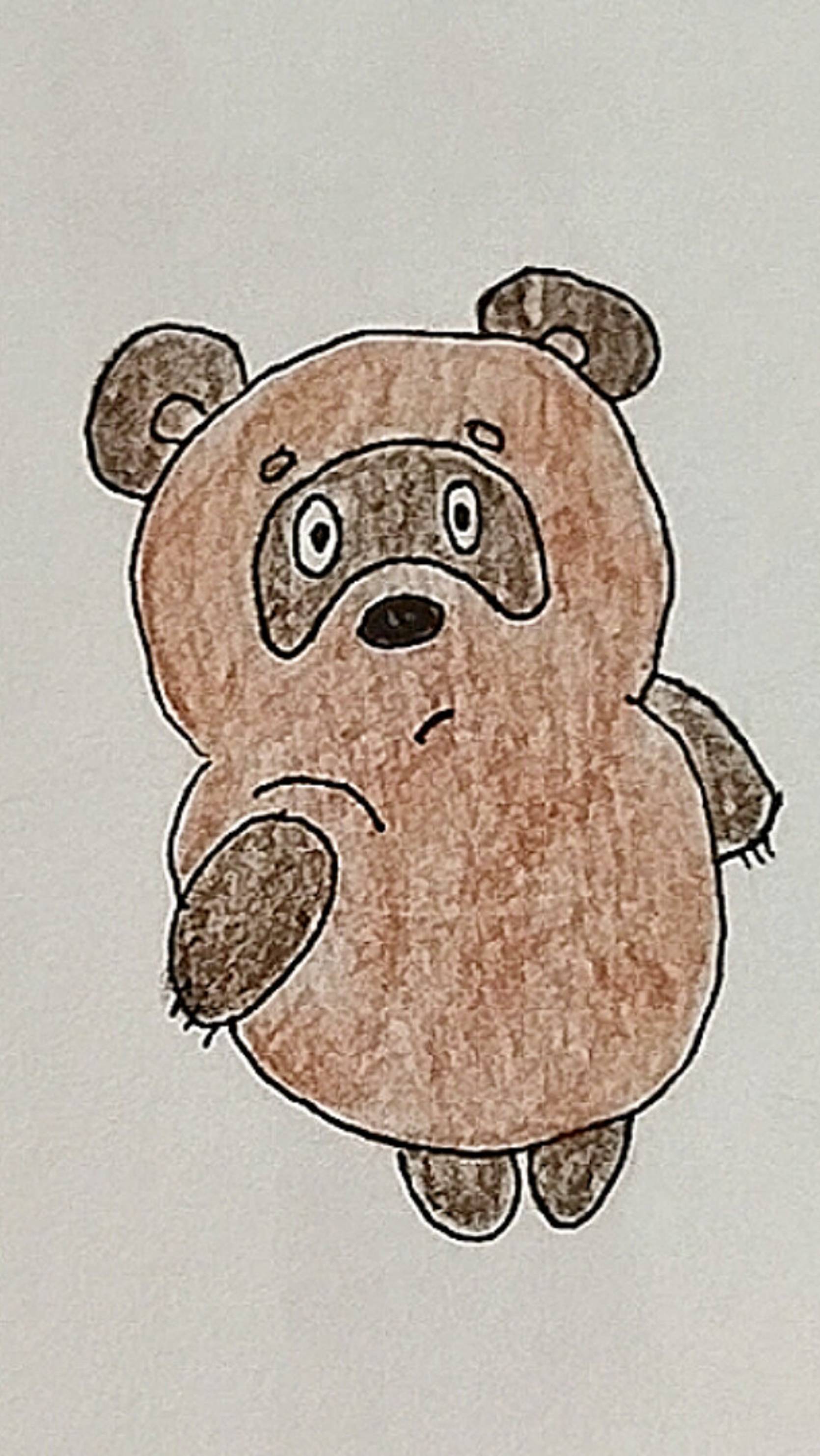 Рисую Винни-Пуха смотреть онлайн