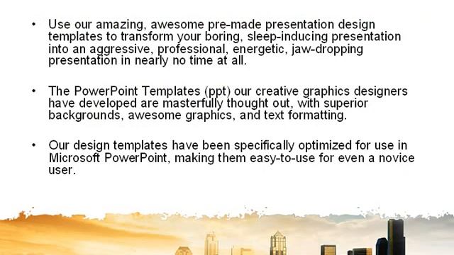 Bad Ecology City PowerPoint Template by PoweredTemplate.com смотреть онлайн