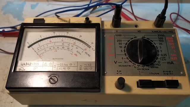 Стрелочный тестер Ц4342 - М1 смотреть онлайн