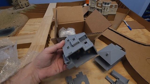 1:87 Ho Scale Resin printed diorama buildings unboxing & reviewed смотреть онлайн