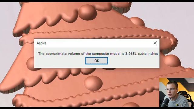 Calculating Volume of 3D Component or Models in Vectric - VCarve & Aspire Quick Tip смотреть онлайн