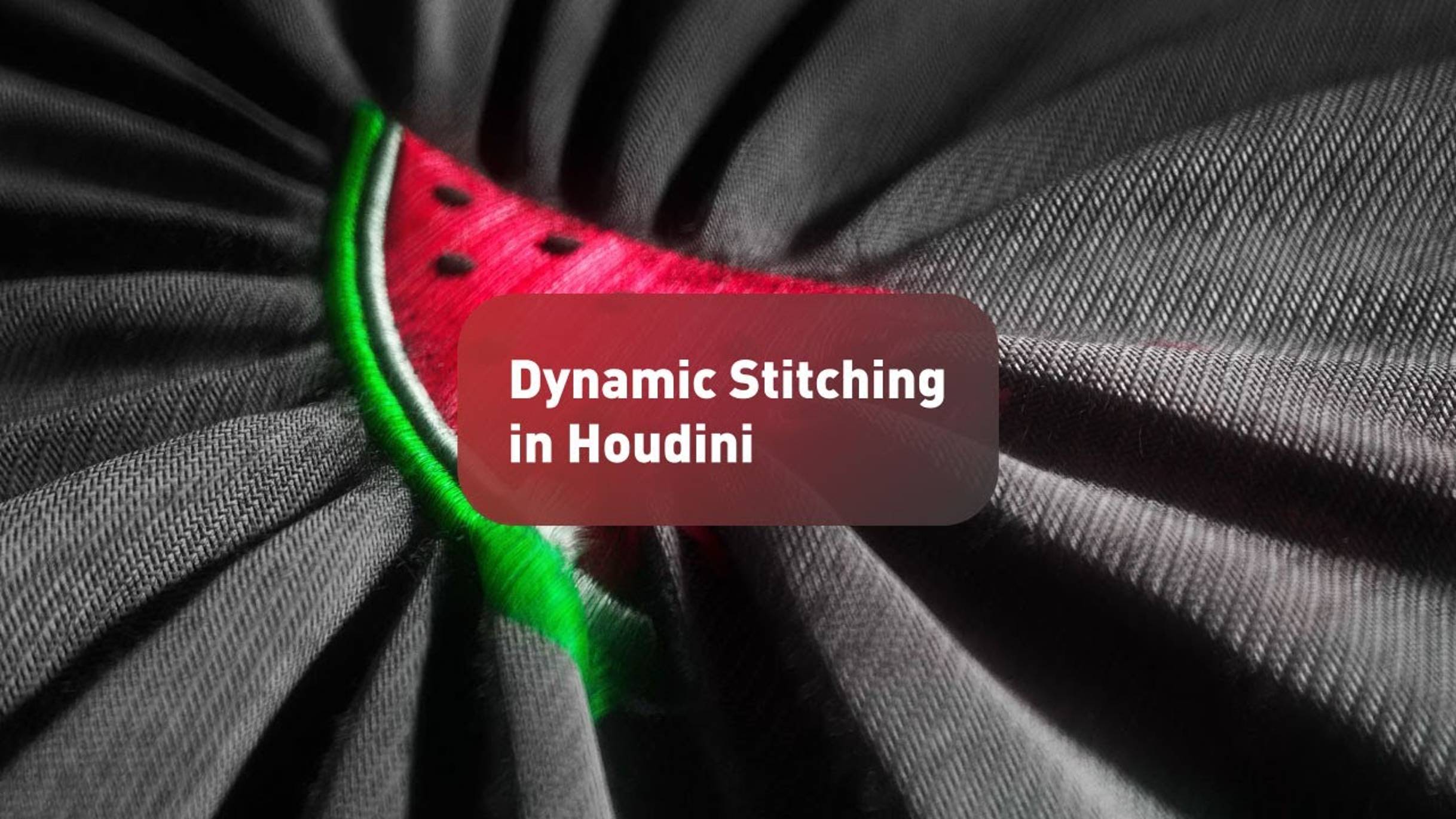 Vellum Dynamic Stitching - Houdini Tutorial смотреть онлайн