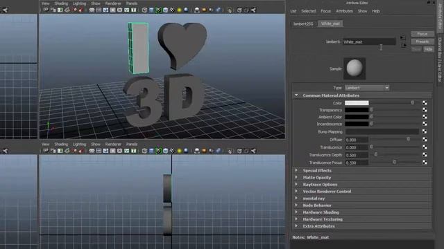 Lecture 7: Apply Shader Materials | 3D Logo Design using Autodesk Maya смотреть онлайн