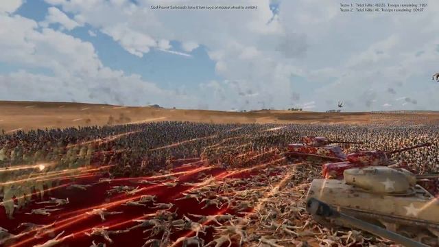 100000 ZOMBIES vs WW2 20,000 SOLDIERS and 30 SHERMAN TANK | Ultimate Epic Battle Simulator 2 смотреть онлайн