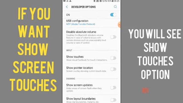 How to show Screen Touches ? / Easy Tips / HP Techno смотреть онлайн