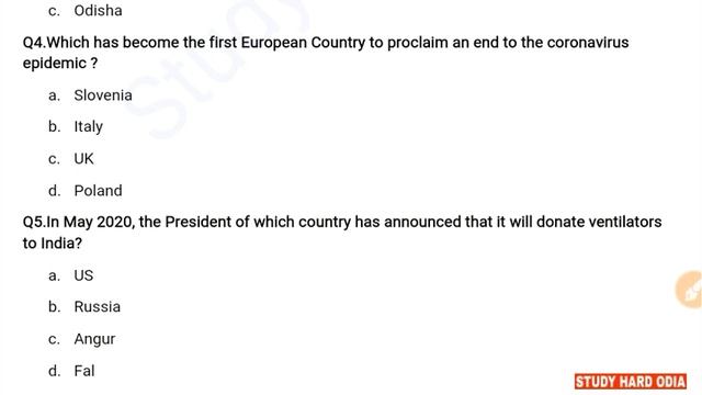 17 May 2020 Current Affairs | Current Affairs in Odia/English for SSC RAILWAY BANKING OAS ASO & ALL смотреть онлайн