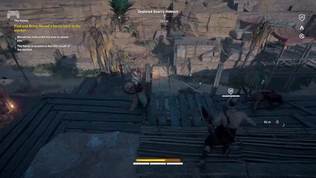 Assassins Creed Origins - Part 41 - The Hyena - Mered's Horse (PS4 - No Commentary) смотреть онлайн