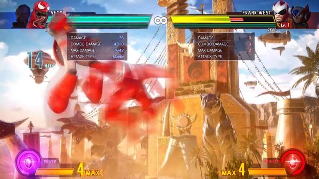 MvCI: Venom Day 1 Midscreen Death Bite Combo (6.2k damage, Power Stone) смотреть онлайн
