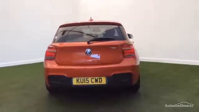 BMW 1 SERIES 118I M SPORT ORANGE 2015 смотреть онлайн