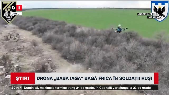 DRONA ”BABA IAGA” BAGĂ FRICA ÎN SOLDAȚII RUȘI. Știri B1TV_18 mai 2024 смотреть онлайн