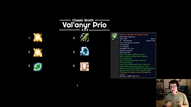Val'anyr & Shadowmourne Priority for Wotlk (Classic Wrath) смотреть онлайн