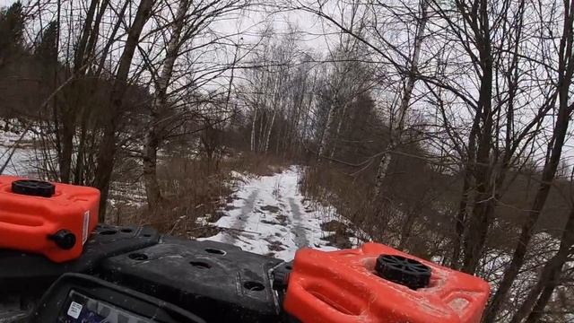 Обкатываем новый CF Moto Cforce 500 EPS 2024 по лесам и дорогам