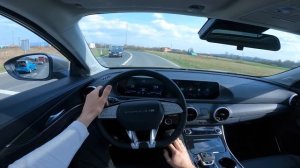 Forthing T5 Evo 2024 POV Test drive 4K (1.5 - 177 HP, 7-speed DCT) City-Autobahn