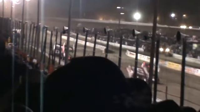 2011 LEBANON VALLEY SPEEDWAY WoO WORLD OF OUTLAWS SPRINT CAR FEATURE START AND (CRASH) смотреть онлайн